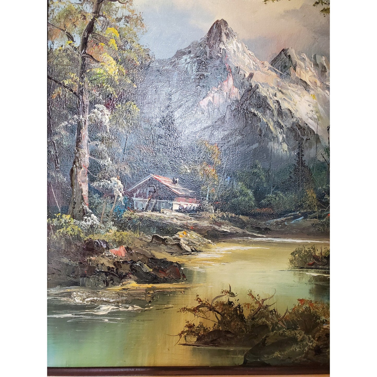Bob Ross's Nemesis: L Harding's Psychedelic Mountain Retreat