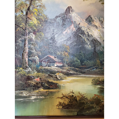 Bob Ross's Nemesis: L Harding's Psychedelic Mountain Retreat