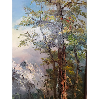 Bob Ross's Nemesis: L Harding's Psychedelic Mountain Retreat
