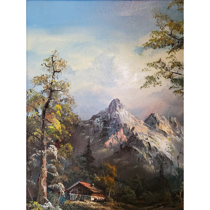 Bob Ross's Nemesis: L Harding's Psychedelic Mountain Retreat