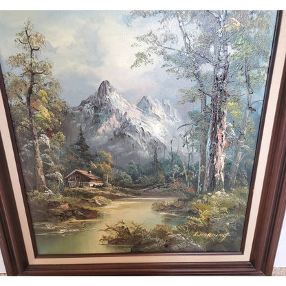 Bob Ross's Nemesis: L Harding's Psychedelic Mountain Retreat